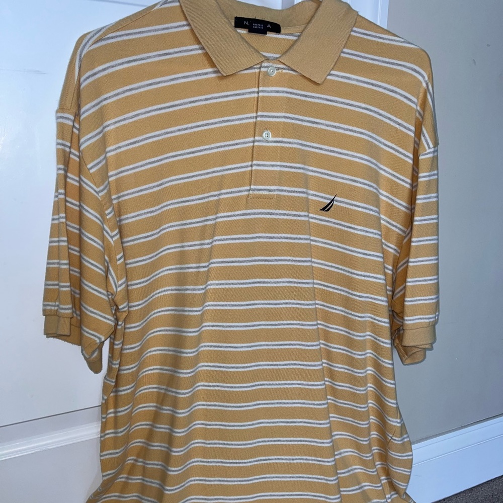 Nautica XL polo shirt sleeve shirt